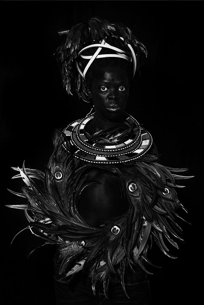 Zanele Muholi
Ngwane I, Oslo, 2018
2018
Silver gelatin print 
100 x 67 cm