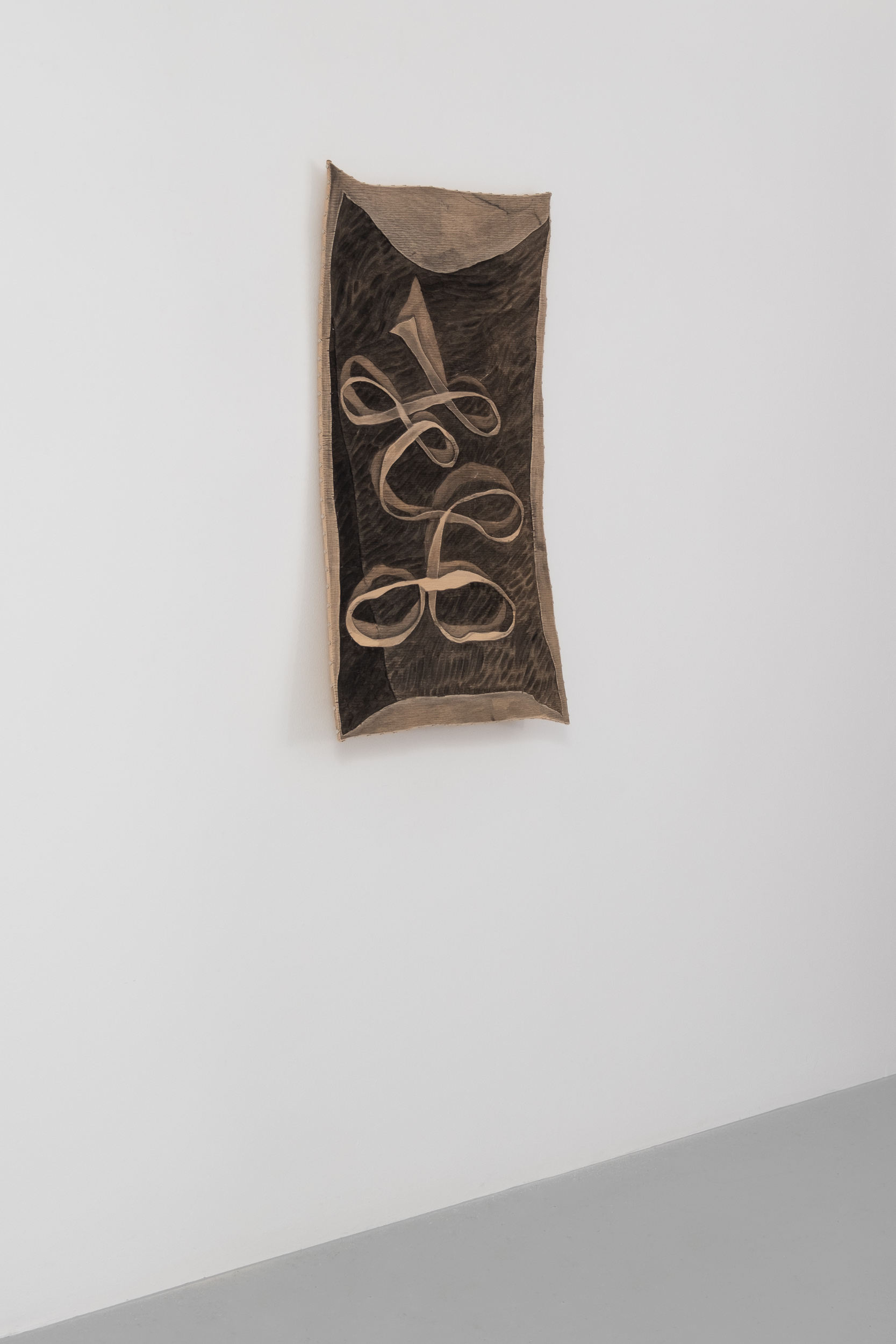 Anna van der Ploeg
To come so far, to taste so good;  after Ruscha
2024
Ink, plywood, studs
108 x 59 x 10.5 cm