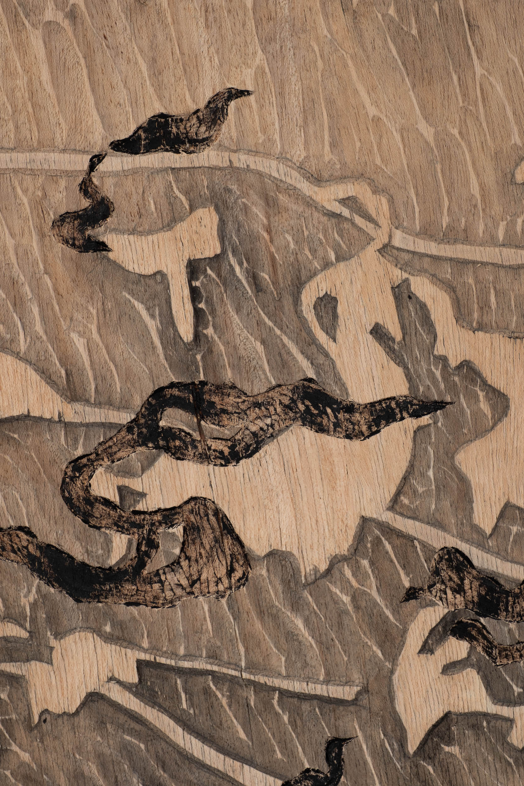 Anna van der Ploeg
Intentional line break
2024
Ink, plywood
71.5 x 118 x 33.5 cm