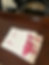Thumbnail: Handmade paper gift tags letterpress printed with handwritten calligraphy and vintage Santas  in red.  On Golding Pearl No.3