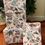 Thumbnail: Calligraphy and watercolor holiday gift wrap with "Something you Need, Wear, Want, or Read" in hand calligraphy