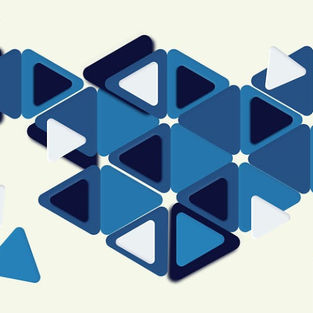 Enterprise AI Capability visualized through structured blue directional modules representing reusable execution, governance, and business capability in AI transformation.