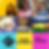 Colorful Emoticon Monthly Mood 9-Panel M