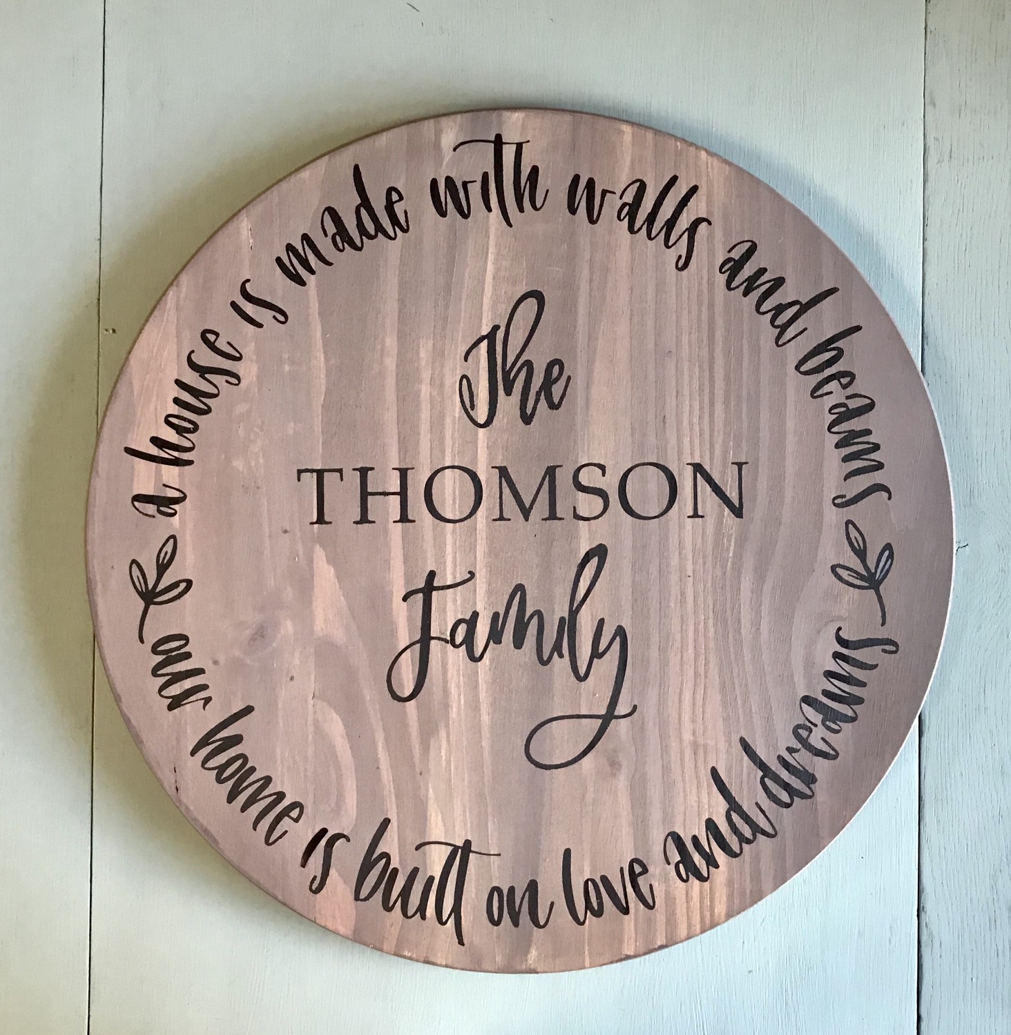 Family Plaque