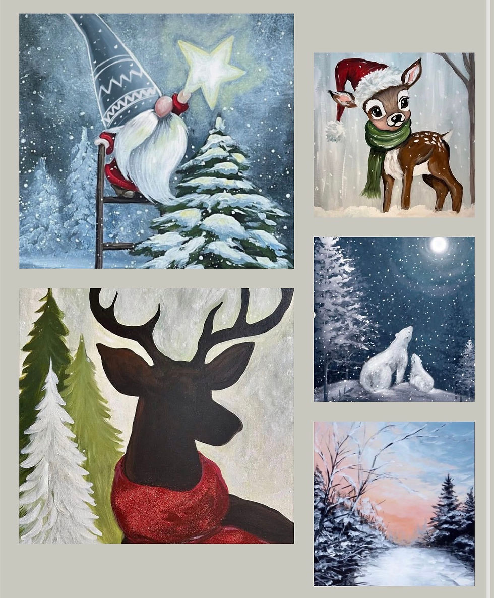 Festive Friday Paint Night