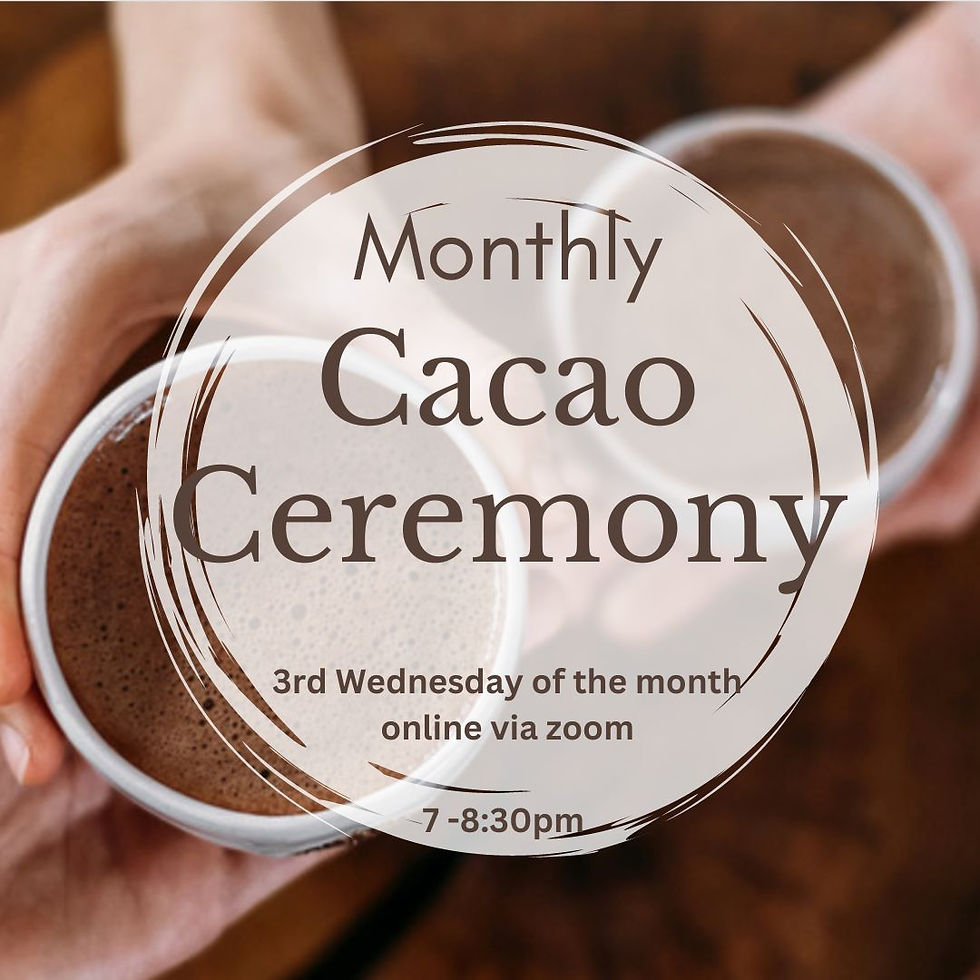 Cacao Sita Monthly Online Cacao Ceremony