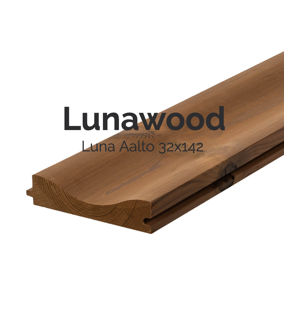 Piso Revestimiento interior y exterior Luna Aalto 32x142 de la marca Lunawood