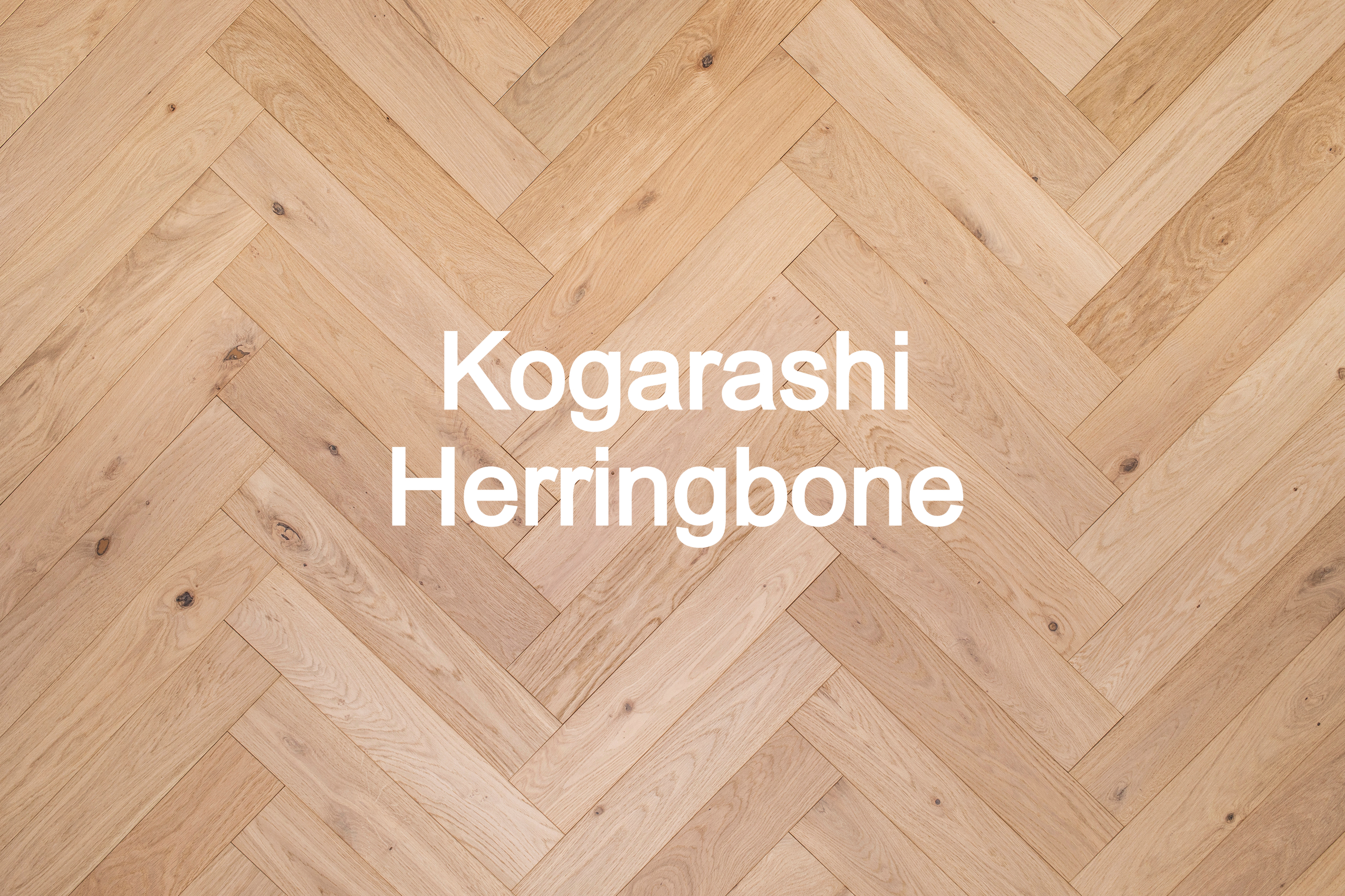 Piso Duela de Ingeniería Línea Herringbone Kogarashi en Roble Europeo de la marca DABO