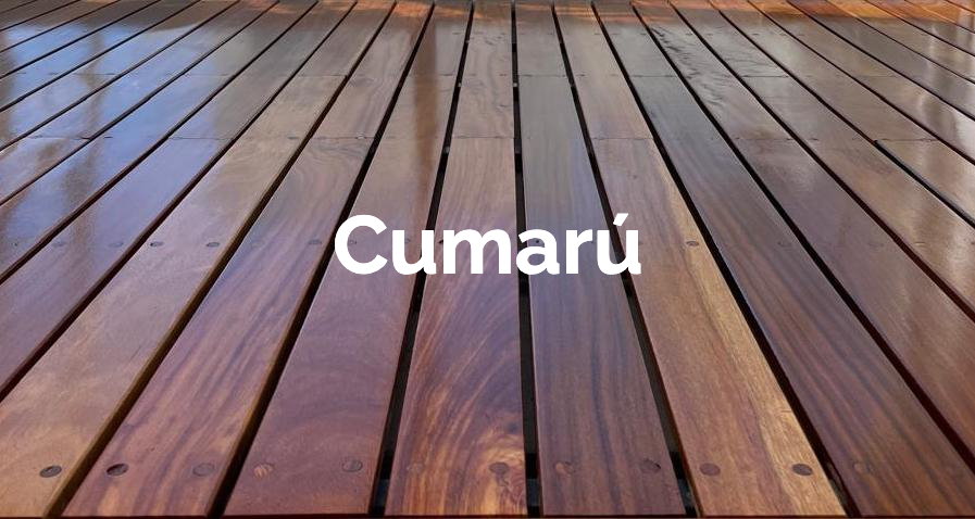Piso Deck natural de la marca Cumarú