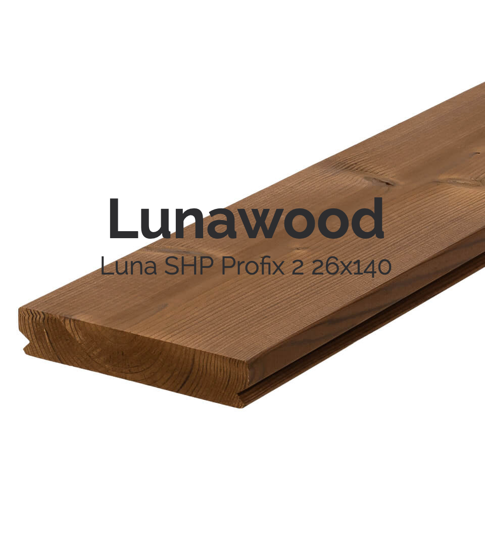 Piso Deck natural Luna SHP Profix 2 26x140 de la marca Lunawood
