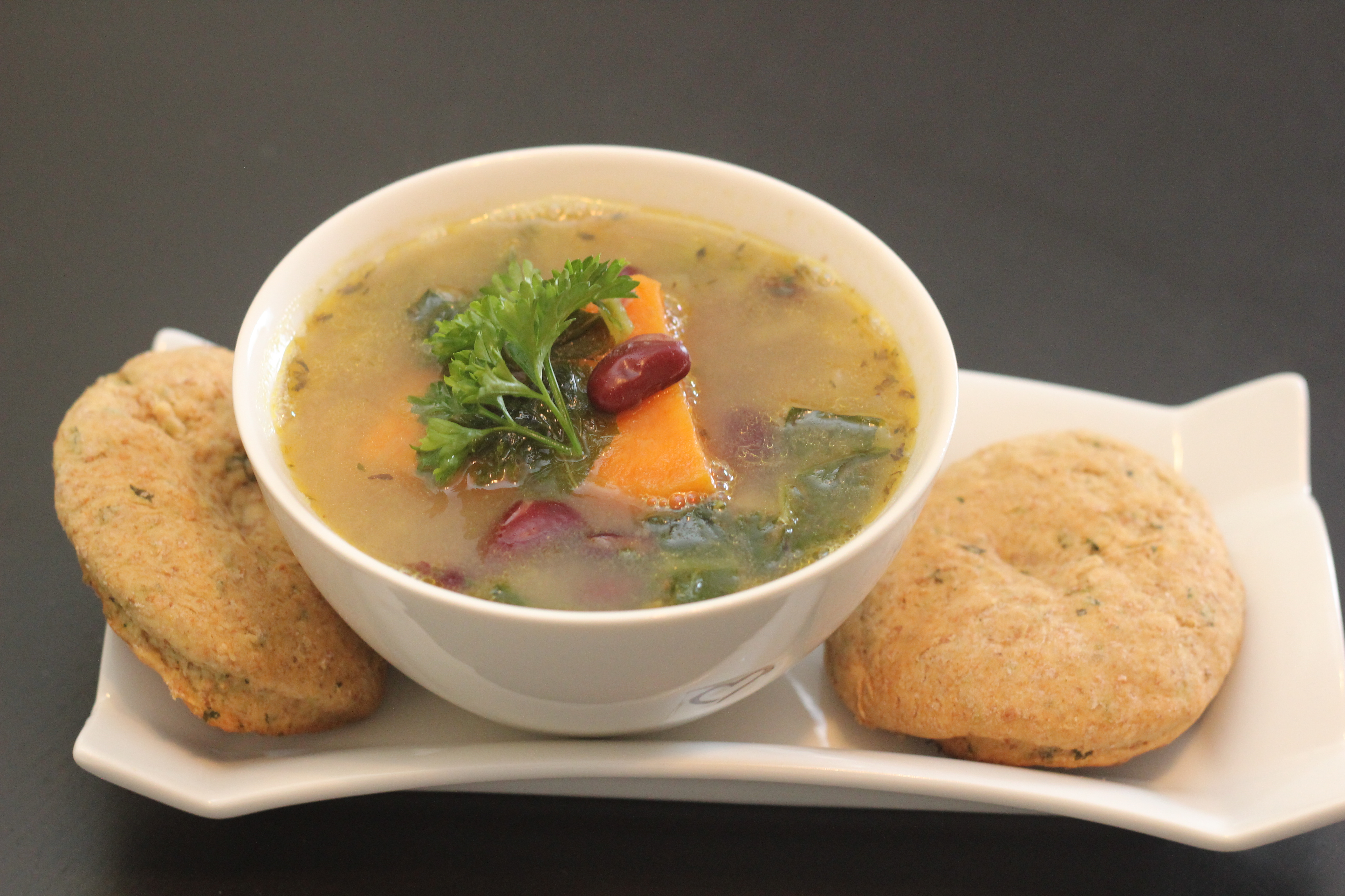 Arranged Food and Objects