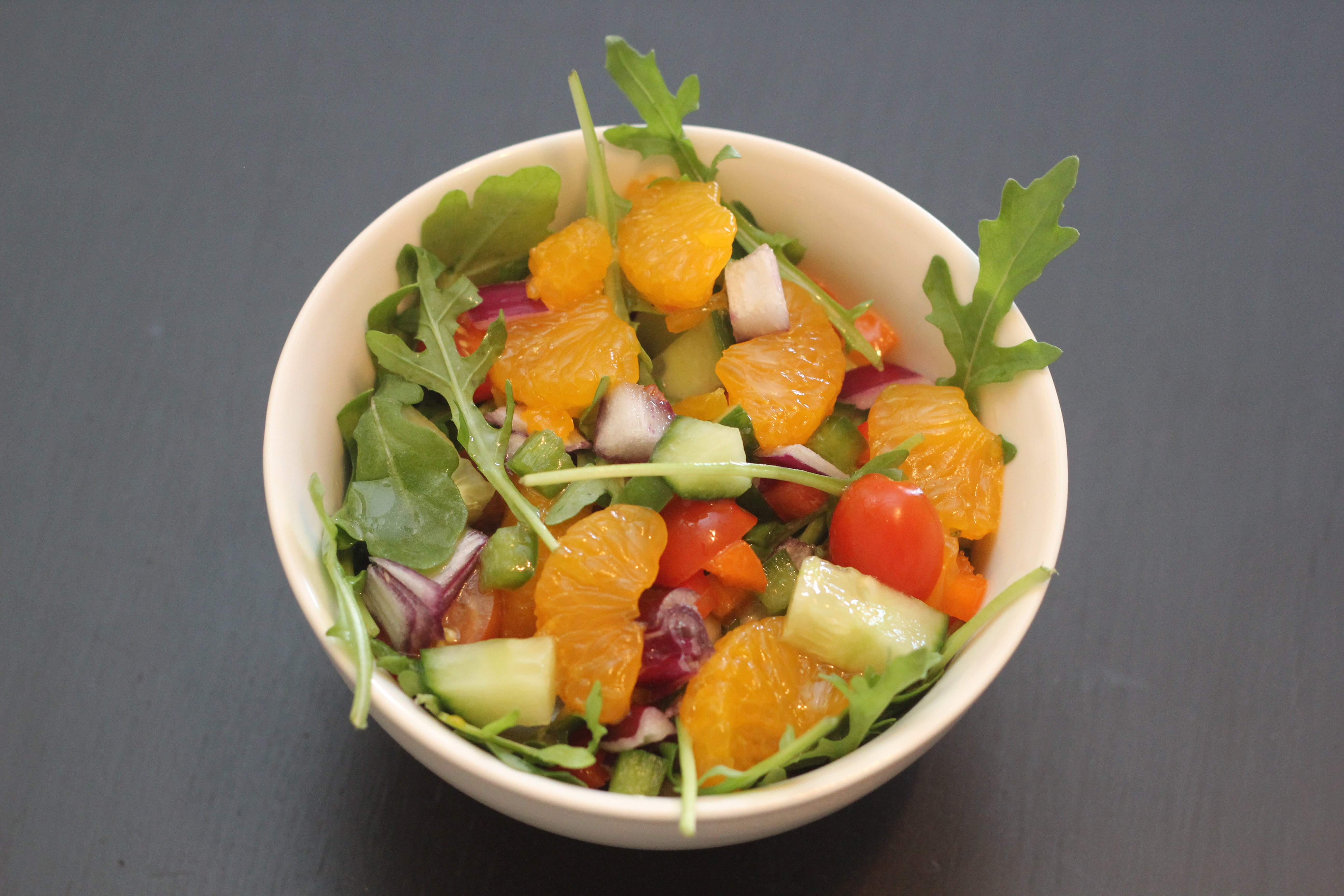 Arranged Food and Objects