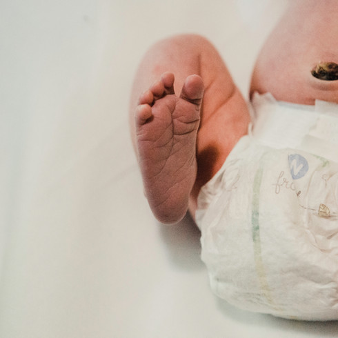 newborn foot