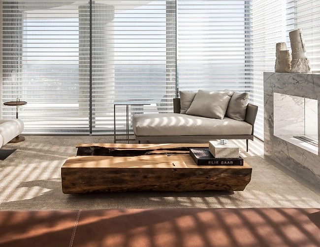 Massivholz Loungetisch