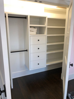 Walk in closet installation service