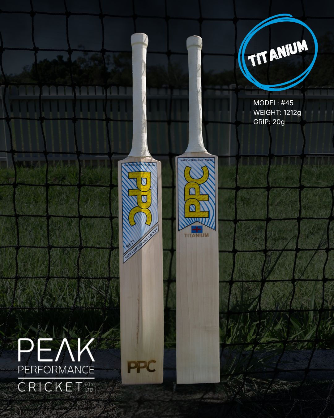 PPC TITANIUM S/H BAT Model #45