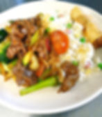 Chicken or Beef in Chilli