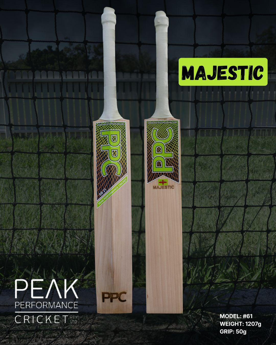 PPC MAJESTIC S/H BAT Model #61