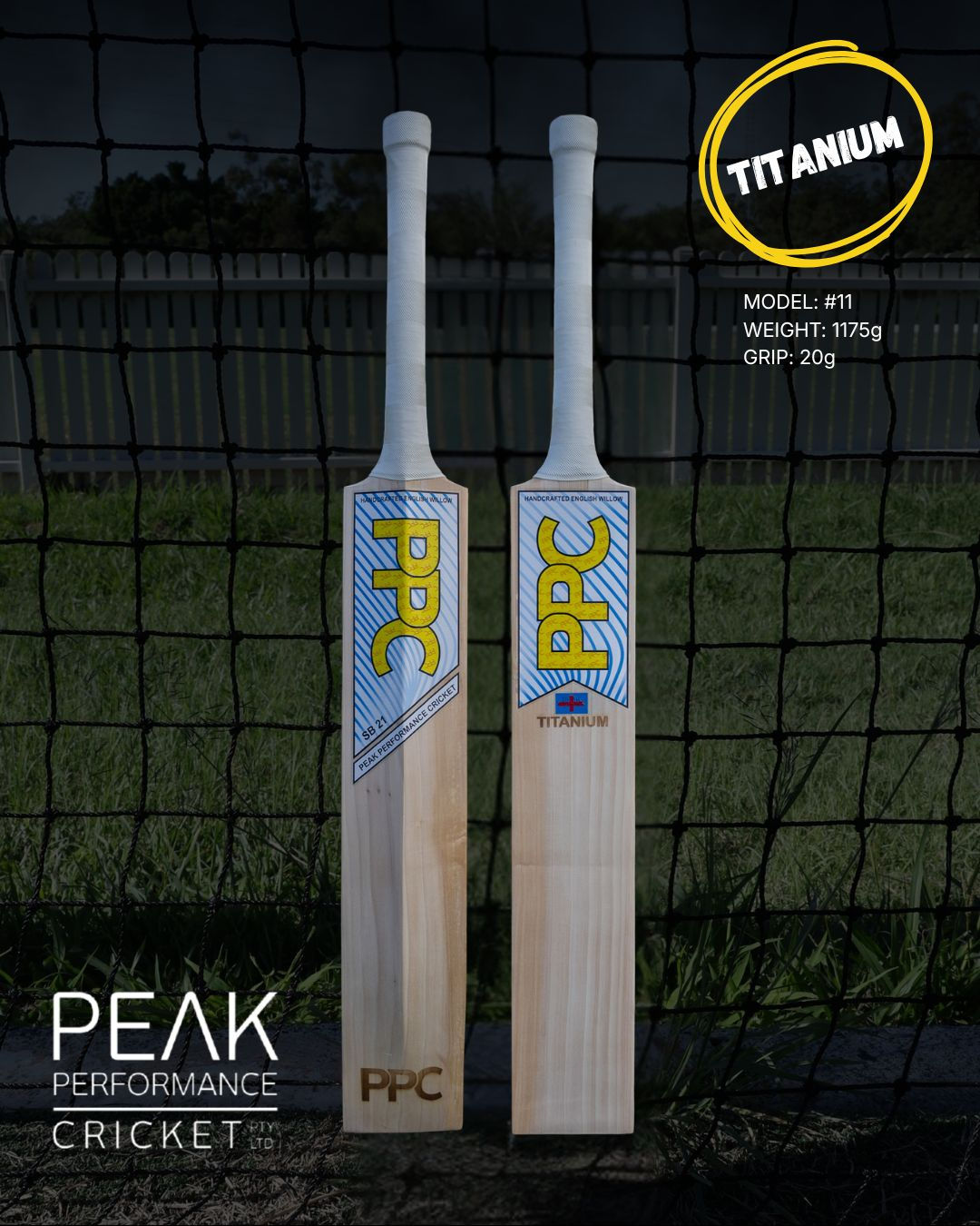 PPC TITANIUM S/H BAT Model #11