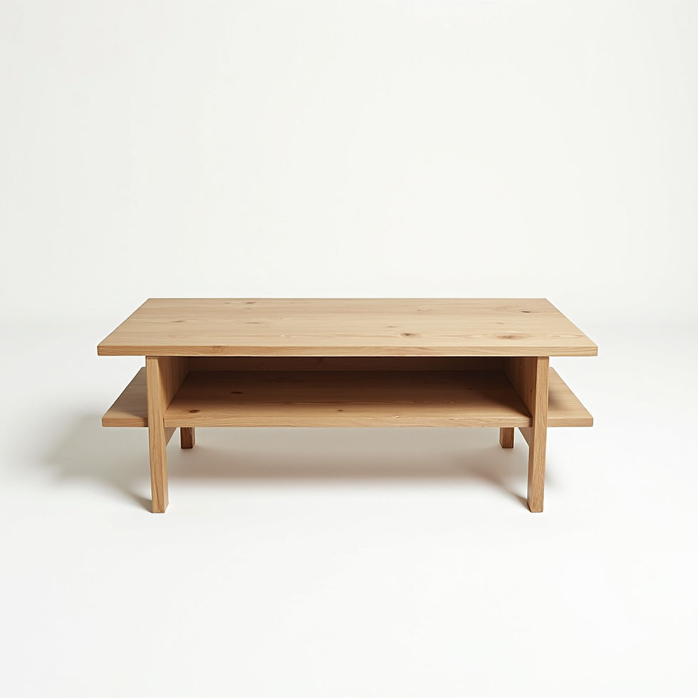 Minimalist Oak Table