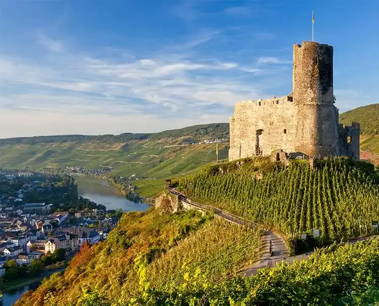 Castle in Bernkastel Germany