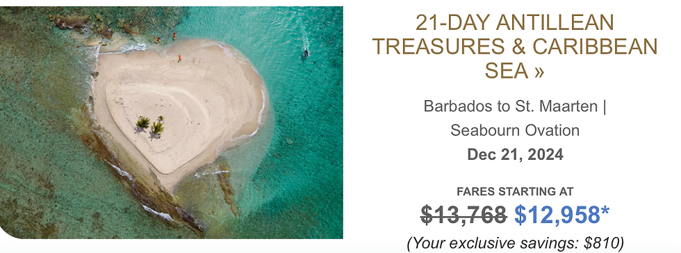 21-Day Antillean Treasures & Caribbean Sea