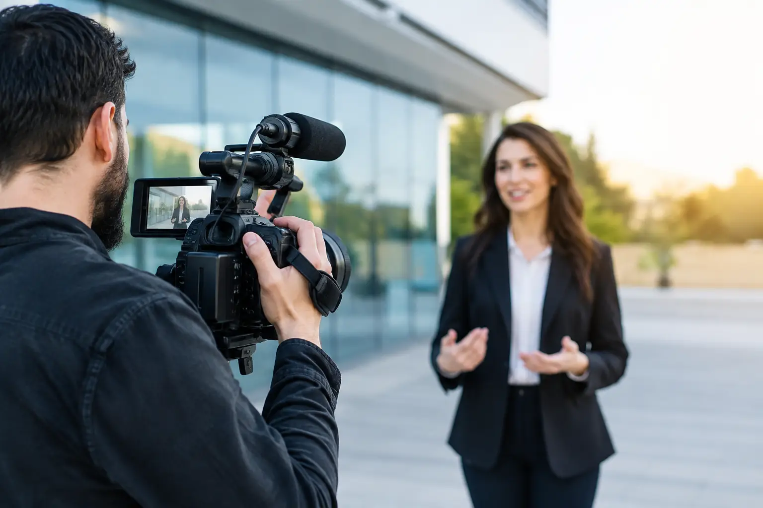 Produção de documentário institucional com impacto