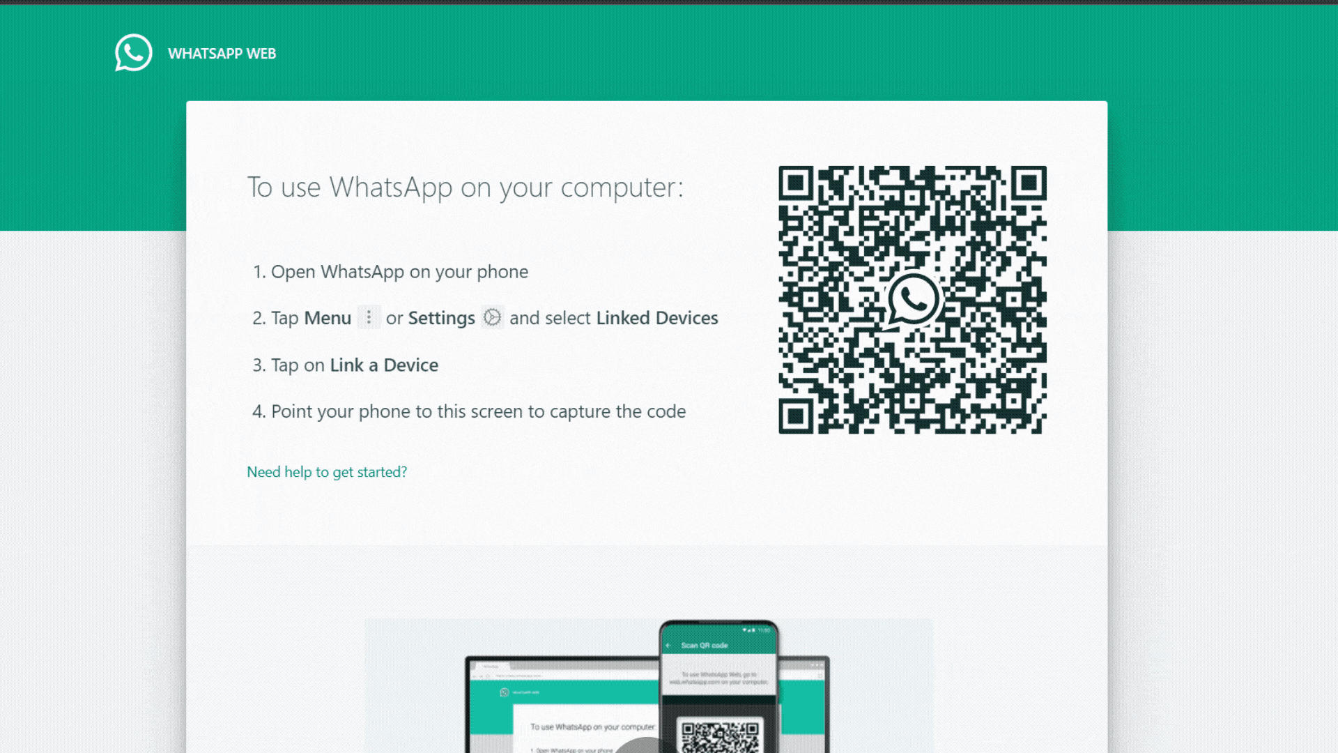 Scan the QR code to log in