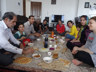 Un « dimanche » à la campagne dans l’Azerbaïdjan iranien