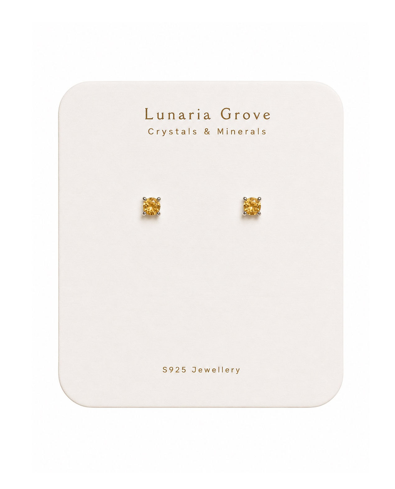 Yellow Tourmaline Earrings