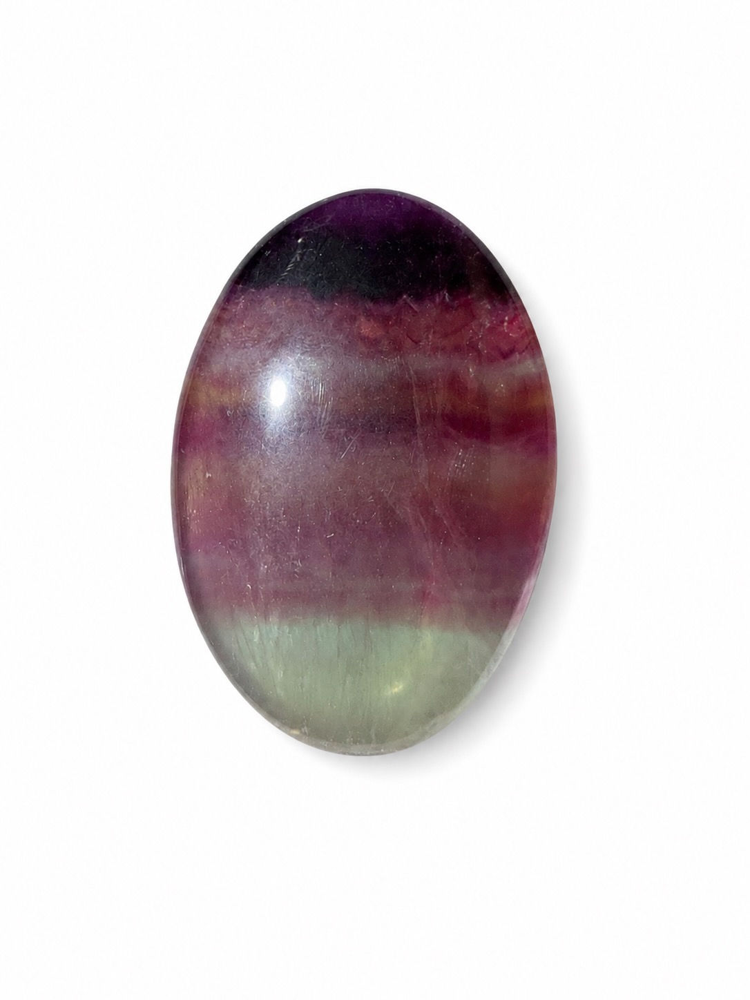 Fluorite Palm Stone
