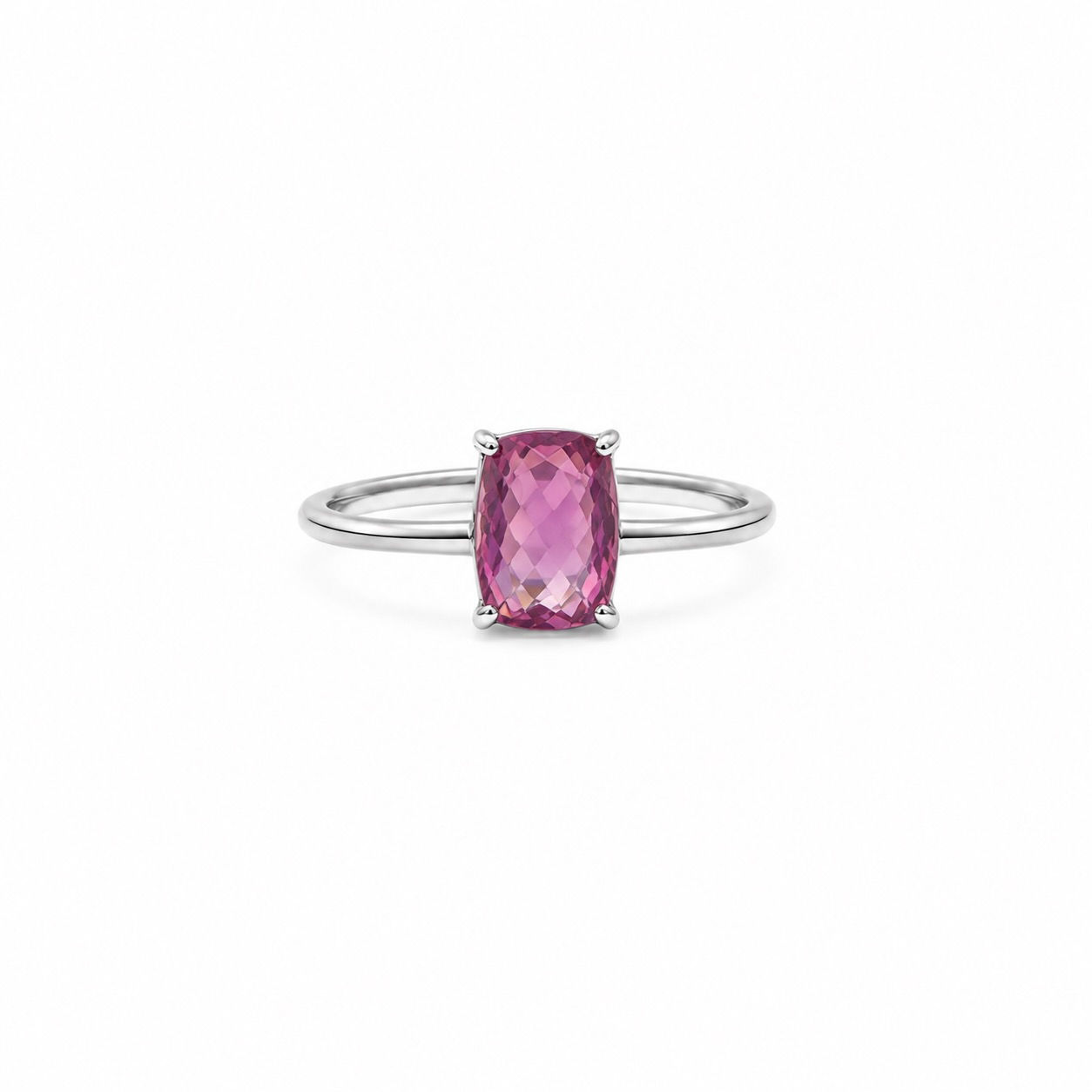 Pink Fluorite S925 Ring