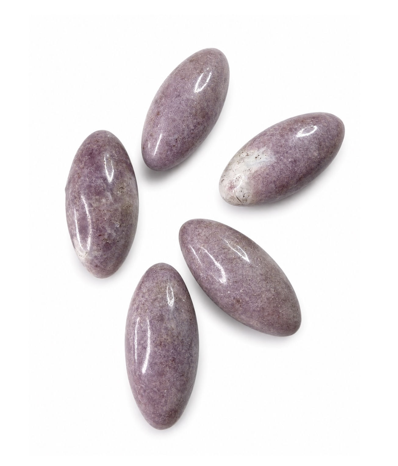 Lepidolite Shiva Lingams