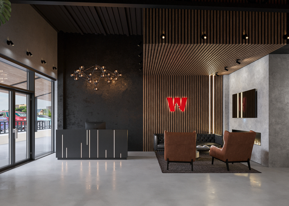 WOLF Real Estate Office interior Design