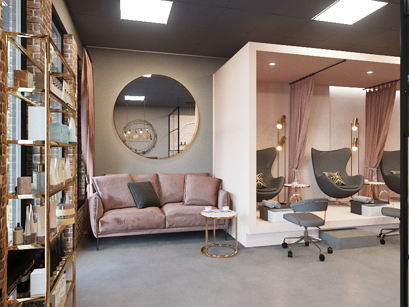 Nail Salon Interior Design