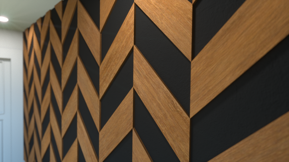 Custom Tile Chevron