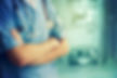 Healthcare And Medicine. Doctor holding