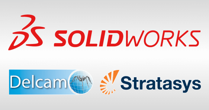 SolidWorks, Delcam, Stratasys