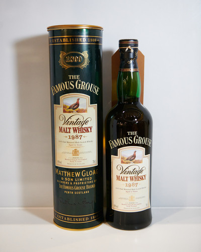The Famous Grouse 1987 Vintage Malt Whisky 70cl | The Crafty Vendor