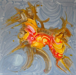sans titre 2011-05  acrylique sur toile 100X100cm253