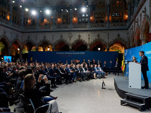 In Antwerp, at the European Industrial Summit. Credit: French Embassy in the U.S.