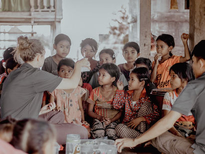 cambodian children rural outreach