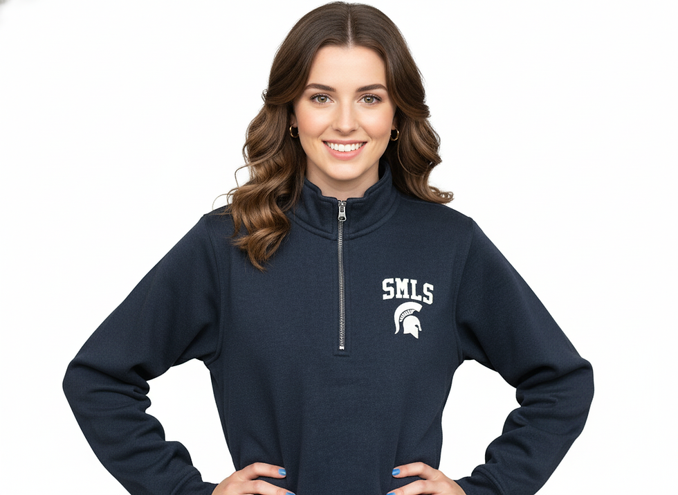 Spartan 1/2 Zip Adult Navy