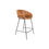 Miniature : Tabouret Feston Marron