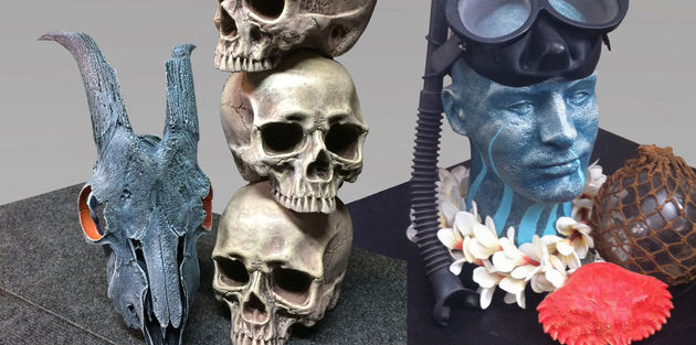 Misc Kevzo Art Skulls