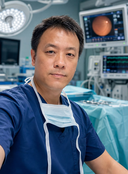 Dr Paul Zhao, vitreoretinal surgeon and retina specialist at Eagle Eye Centre Singapore