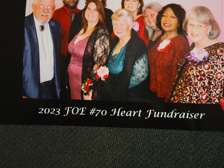 FOE Heart Fundraiser  with Food Pantry Volunteers