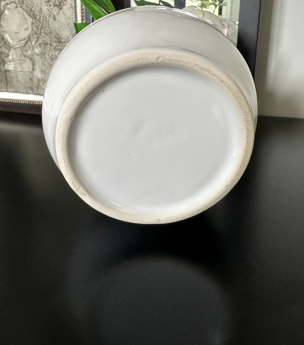 Thumbnail: Peony Arrangement, Vintage Vase