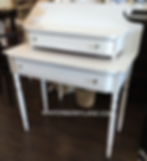 VINTAGE DOUBLE-TIER/DRAWER DESK