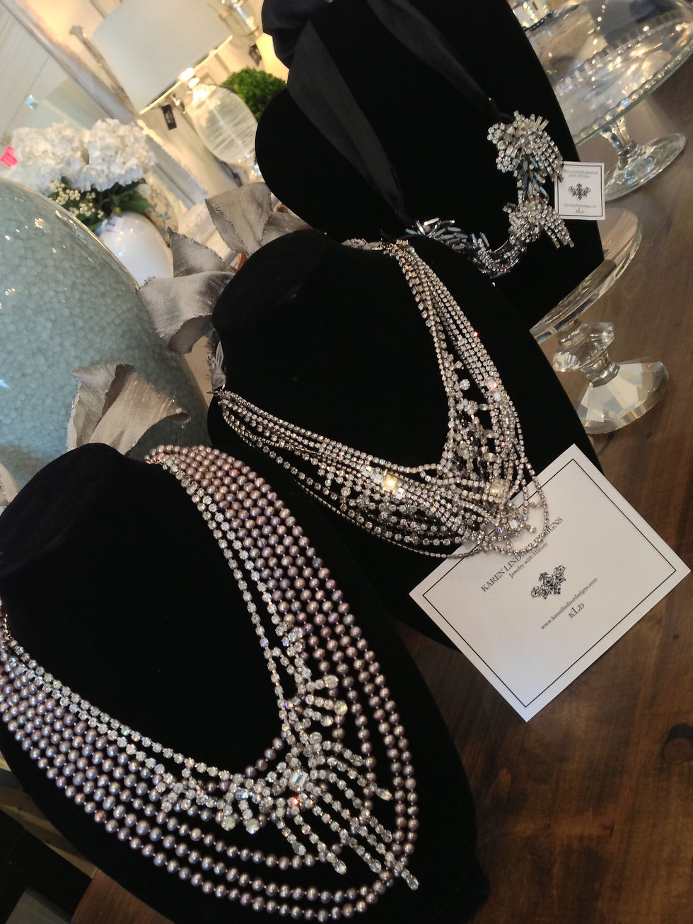 KAREN LINDNER VINTAGE NECKLACES